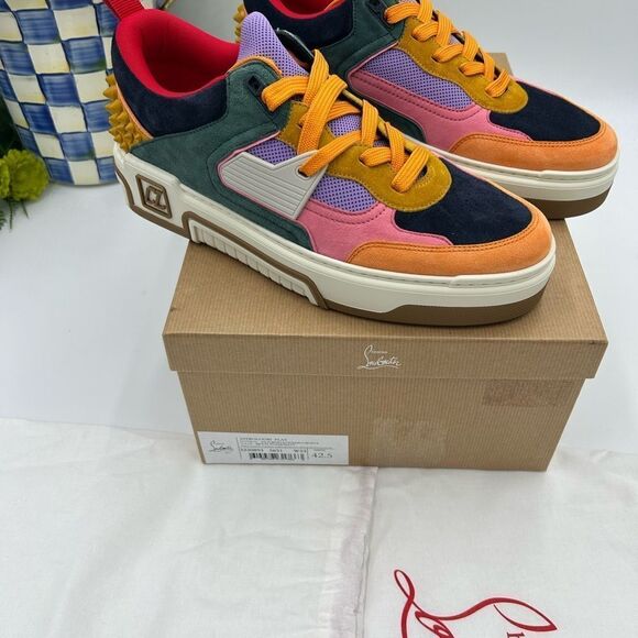 Men’s Christian Louboutin, Astroloubi low top sneakers size 42.5 - Picture 3 of 10